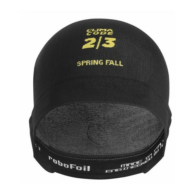 Sous-Casque Assos Spring Fall Robo Foil Noir 2 Sous-Casque Assos Spring Fall Robo Foil Noir – Image 2