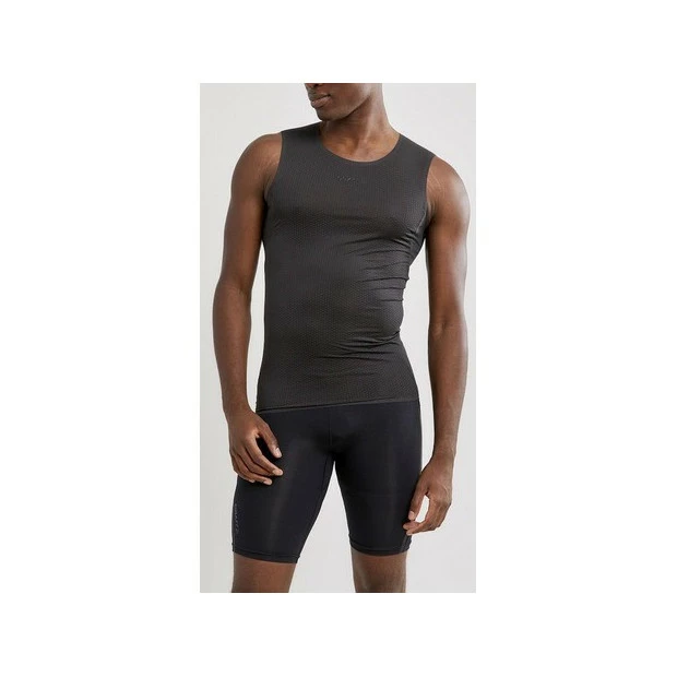 Sous-maillot Sans Manche Craft Pro Dry Nanoweight SL - Noir 2 Sous-maillot Sans Manche Craft Pro Dry Nanoweight SL - Noir – Image 2