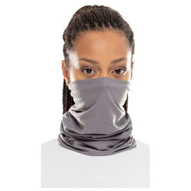 Tour De Cou Buff Original Solid ASH - Gris 2 Tour De Cou Buff Original Solid ASH - Gris – Image 2