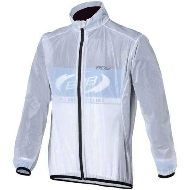 Veste Coupe-Vent Imperméable BBB StormShield Transparente 1 Veste Coupe-Vent Imperméable BBB StormShield Transparente