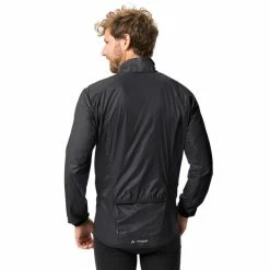 Veste Coupe-vent Vaude Matera Air Jacket - Noir -Vélos Soldes veste coupe vent vaude matera air jacket noir 1 3