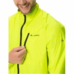 Veste De Pluie Vaude Men's Drop Jacket III Jaune Brillant -Vélos Soldes veste de pluie vaude men s drop jacket iii jaune brillant 2