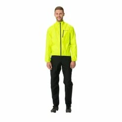 Veste De Pluie Vaude Men's Drop Jacket III Jaune Brillant -Vélos Soldes veste de pluie vaude men s drop jacket iii jaune brillant 3