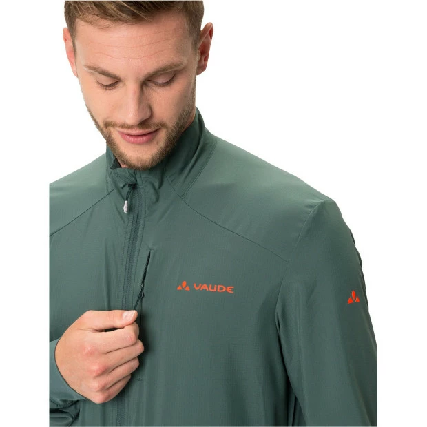 Veste Gravel Coupe-Vent Vaude Kuro Air Vert Forêt 5 Veste Gravel Coupe-Vent Vaude Kuro Air Vert Forêt – Image 5