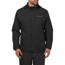 Veste Pluie Vaude Men's Escape Bike Light - Noir -Vélos Soldes veste pluie vaude men s escape bike light noir 2